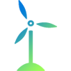Nature energy icon representing renewable and eco-friendly power